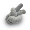 Knott Dog Plush Toy - Grey