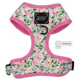 Adjustable Harness (Color: Magnolia, size: XSmall)