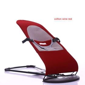 New Portable Dog Rocking Chair (Option: Cotton Wine Red-Boxed)