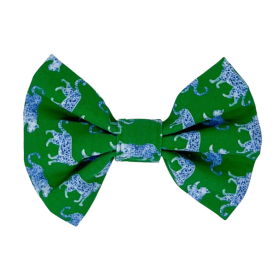 Leopard Parade Classic Dog Bow Tie (size: large)