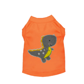 Baby Dino Tee (Color: Orange, size: X Large)