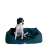 Armarkat Bolstered Dog Bed, Anti-Slip Pet Bed, Laurel Green