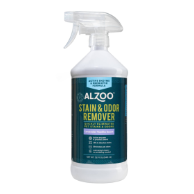 ALZOO Enzymatic Stain & Odor Remover (size: 32oz Lavender Vanilla)