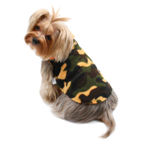 Camouflage Vest with Ultra Soft Lining (Color: Green, size: L)