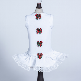 Christmas Dress (Color: White, size: medium)