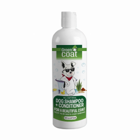 All-Natural Dog Shampoo (5 Treatment Options Available) (Color: Green, size: 16 oz)