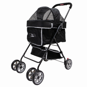 Pet and Pets Swift Pet Stroller (Color: black)