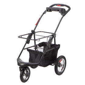 5-in-1 Pet Stroller (Color: black)