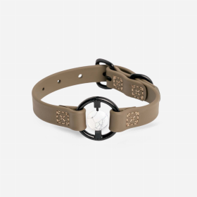 All Eyes On Me Collar (Color: Martini Olive, size: S)