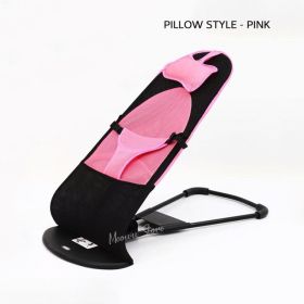 New Portable Dog Rocking Chair (Option: Double Mesh Pillow Pink-Bag)