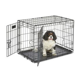 Double Door iCrate Metal Dog Crate, 42" (size: 30")